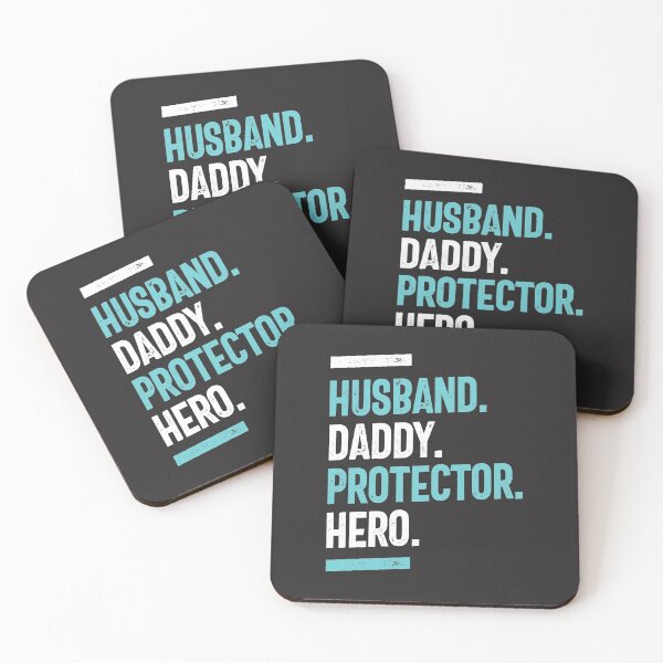 Item preview, Husband. Daddy. Protector. Hero | Father's Day designed and sold by cidolopez.