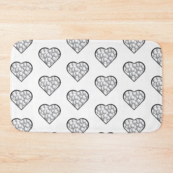 Item preview, Golf Heart Love Design designed and sold by cmd-art.