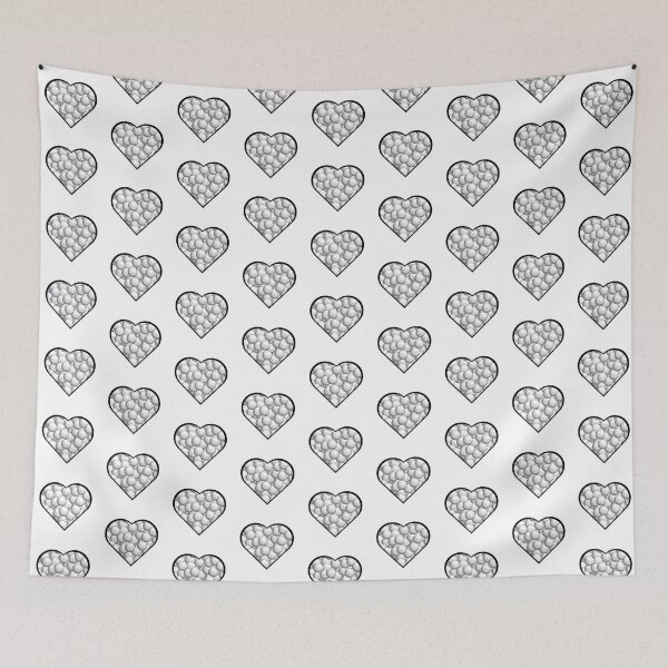Item preview, Golf Heart Love Design designed and sold by cmd-art.