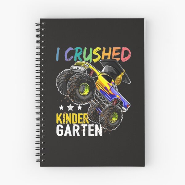 Item preview, I Crushed Kindergarten Monster Truck shirt designed and sold by chanat3659.
