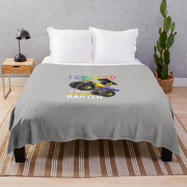 Item preview, I Crushed Kindergarten Monster Truck shirt designed and sold by chanat3659.