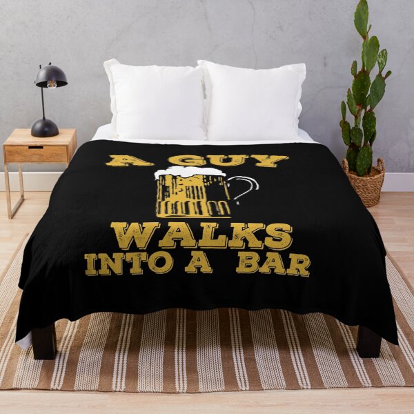 Item preview, Funny Walks Into A Bar designed and sold by StoneColdMovies.