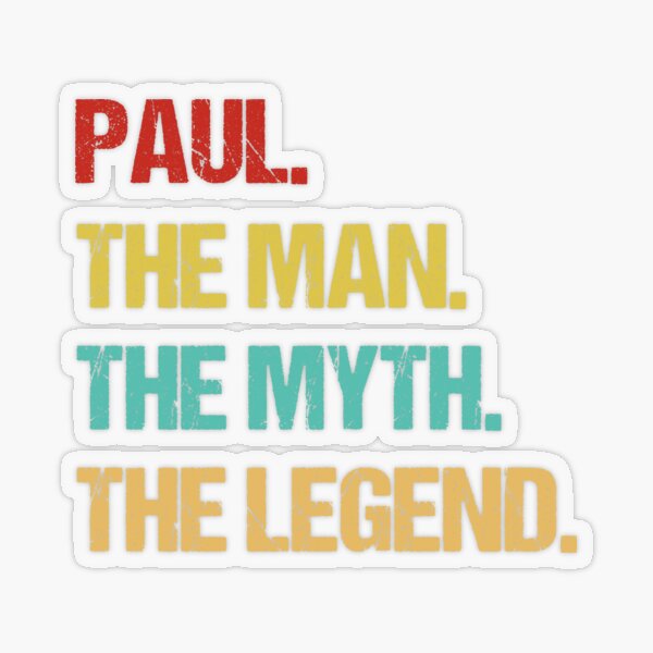 Paul Name Stickers Redbubble - jake paulers 94 roblox player