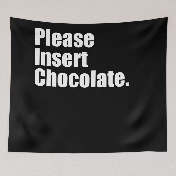 Item preview, Please Insert Chocolate | Fun Coffee Slogan designed and sold by WhatThePop.
