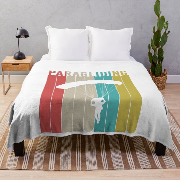 Item preview, Paragliding Silhouette Retro Vintage Style  designed and sold by Mesyo.