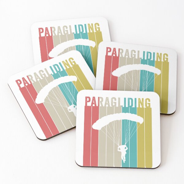 Item preview, Paragliding Silhouette Retro Vintage Style  designed and sold by Mesyo.