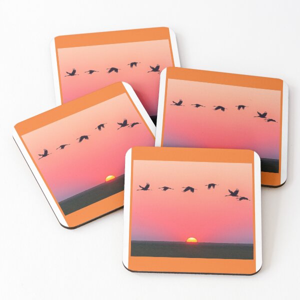 Item preview, Sunset birds designed and sold by Helen Enchanted Designs .