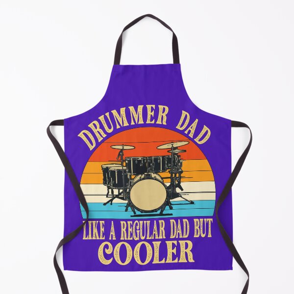 Item preview, Drummer Dad Like A Regular Vintage Drummer Dad Father's Day T-Shirt designed and sold by AMZBlacKStore.