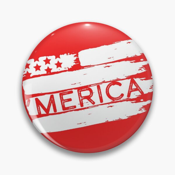 Item preview, MERICA, USA Painted Flag designed and sold by SaltyLoon.