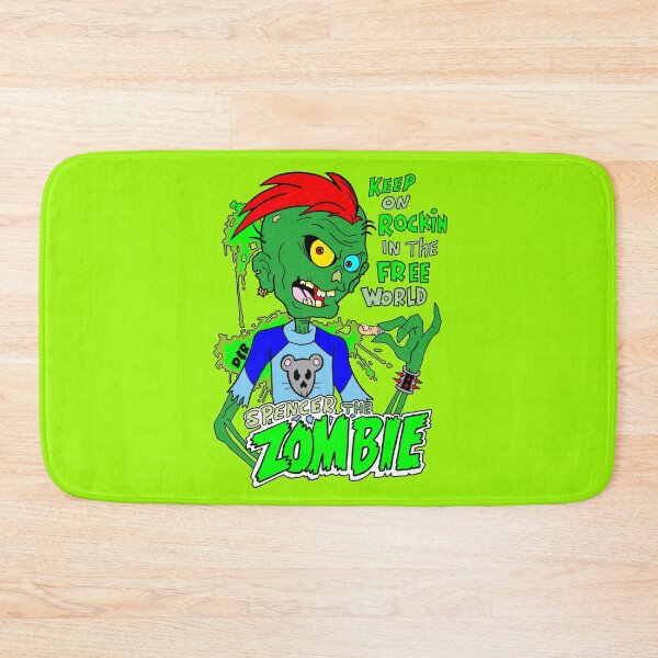 Item preview, KEEP ON ROCKIN IN THE FREE WORLD SPENCER THE ZOMBIE  designed and sold by wacko41.