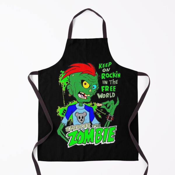 Item preview, KEEP ON ROCKIN IN THE FREE WORLD SPENCER THE ZOMBIE  designed and sold by wacko41.