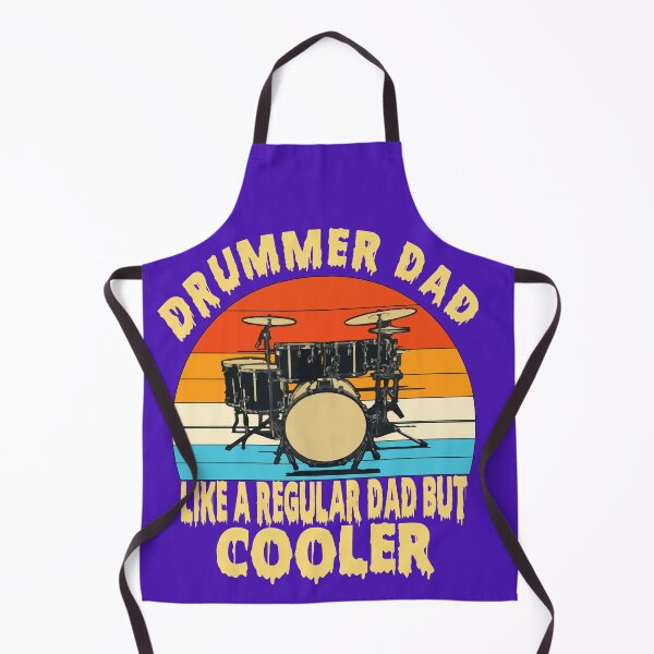 Item preview, Drummer Dad Like A Regular Vintage Drummer Dad Father's Day T-Shirt designed and sold by AMZBlacKStore.