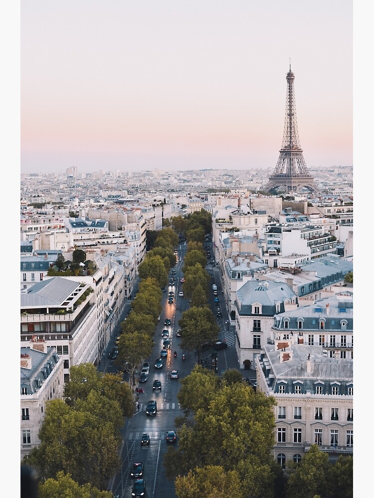 Discover Paris, France Premium Matte Vertical Poster