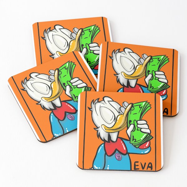 Item preview,  Scrooge Mc Duck and Money | Eva Kiseleva designed and sold by Eva Kiseleva.