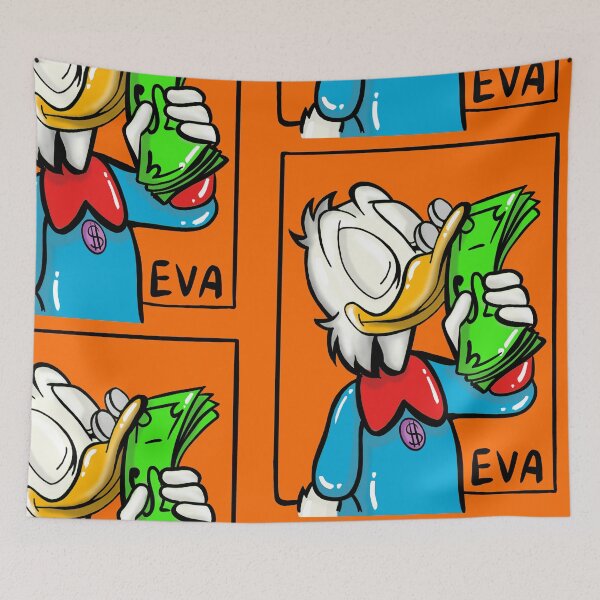 Item preview,  Scrooge Mc Duck and Money | Eva Kiseleva designed and sold by Eva Kiseleva.