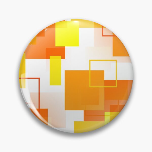 Item preview, Midcentury Modern Orange - Abstract - Orange, Yellow, White designed and sold by MellowCat.