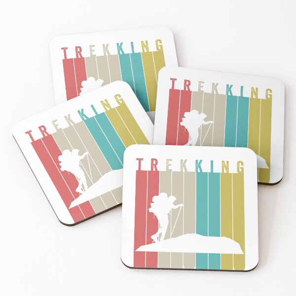 Item preview, Trekking Silhouette Retro Vintage Style  designed and sold by Mesyo.