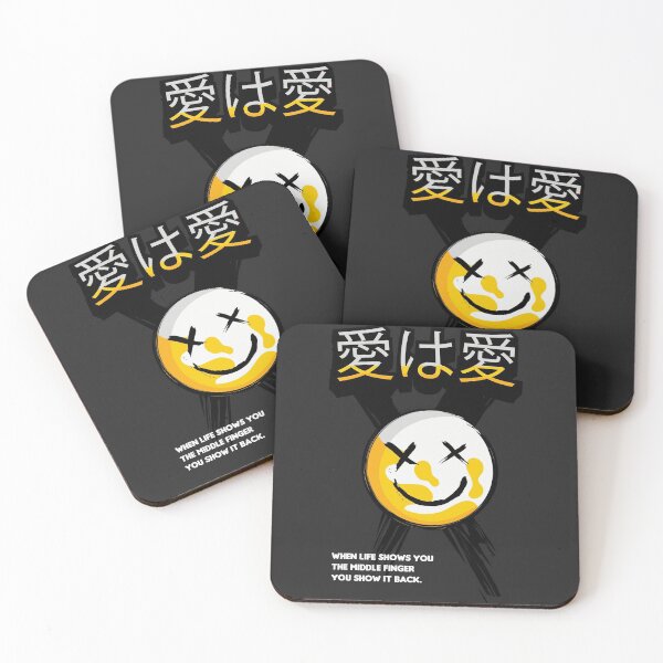 Item preview, Love is Love Smiley KANJI 3 designed and sold by Venus Mythe.