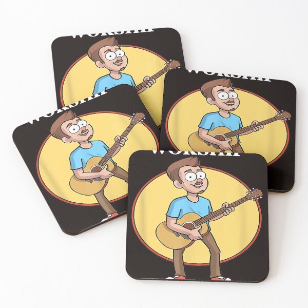 Item preview, Funny Praise and Worship Guitar Player Design designed and sold by SherryMcbride.