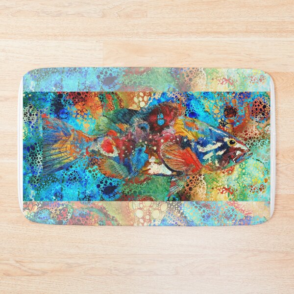 Item preview, Colorful Grouper Fish Part 2 by Sharon Cummings designed and sold by Sharon Cummings Art.