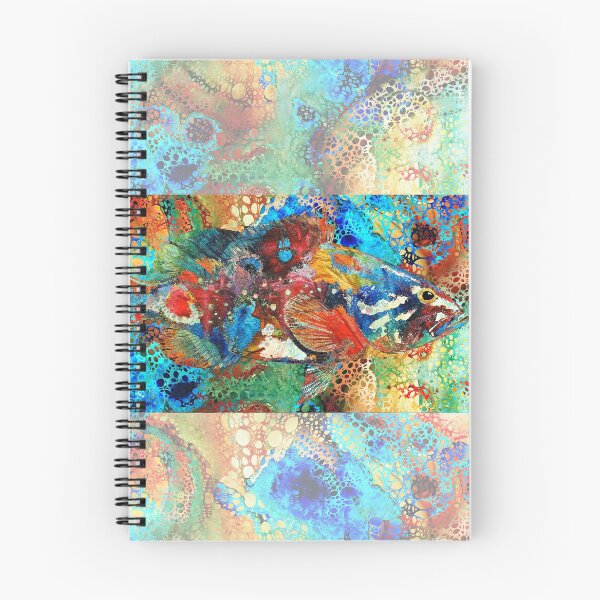 Item preview, Colorful Grouper Fish Part 2 by Sharon Cummings designed and sold by Sharon Cummings Art.