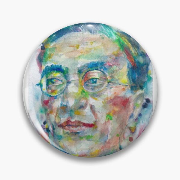 Item preview, WASSILY KANDINSKY watercolor portrait designed and sold by lautir.