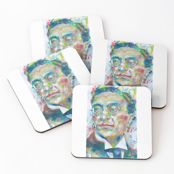 Item preview, WASSILY KANDINSKY watercolor portrait designed and sold by lautir.