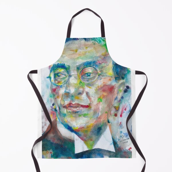 Item preview, WASSILY KANDINSKY watercolor portrait designed and sold by lautir.