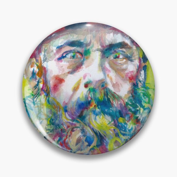 Item preview, CLAUDE MONET watercolor portrait designed and sold by lautir.