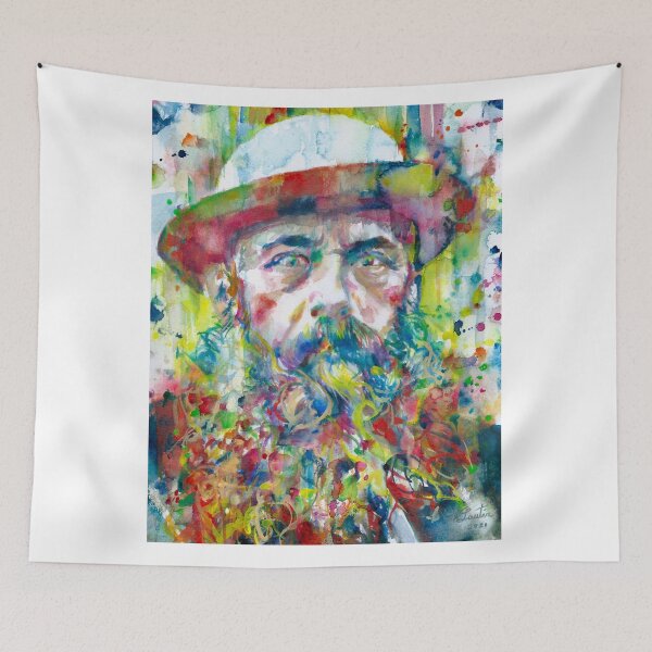 Item preview, CLAUDE MONET watercolor portrait designed and sold by lautir.