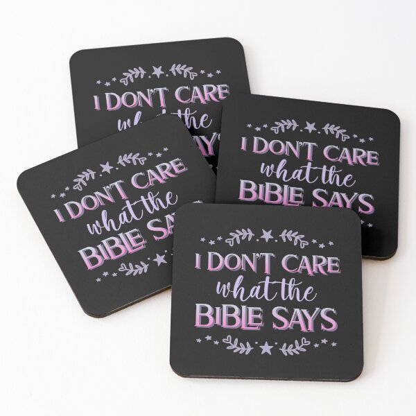 Item preview, I don't care what the bible says designed and sold by ForStrong.