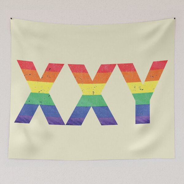 Item preview, XXY Queer Pride Month Equality LGBTQ Rainbow Flag LGBT designed and sold by Rajpramanik.