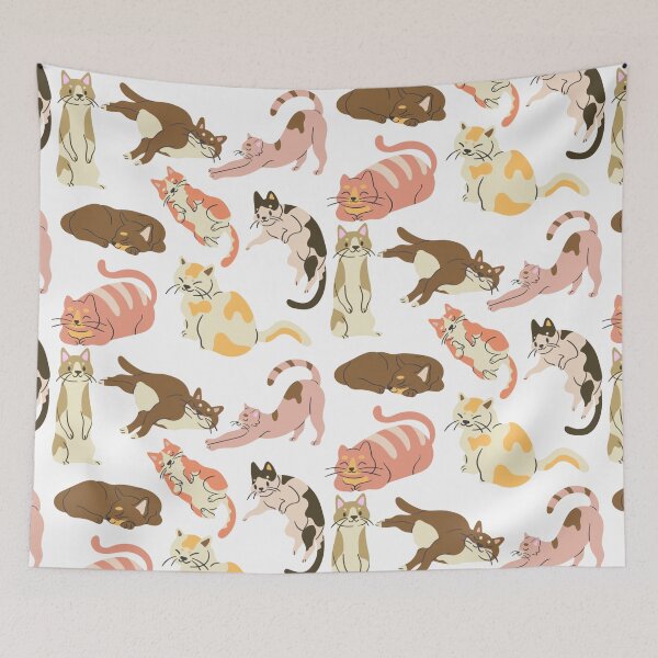 Item preview, Cats Pattern designed and sold by Veriepear.
