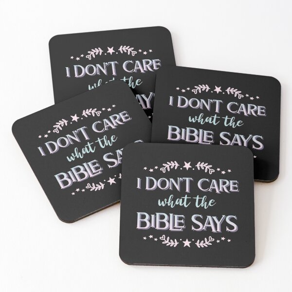Item preview, I don't care what the bible says designed and sold by ForStrong.