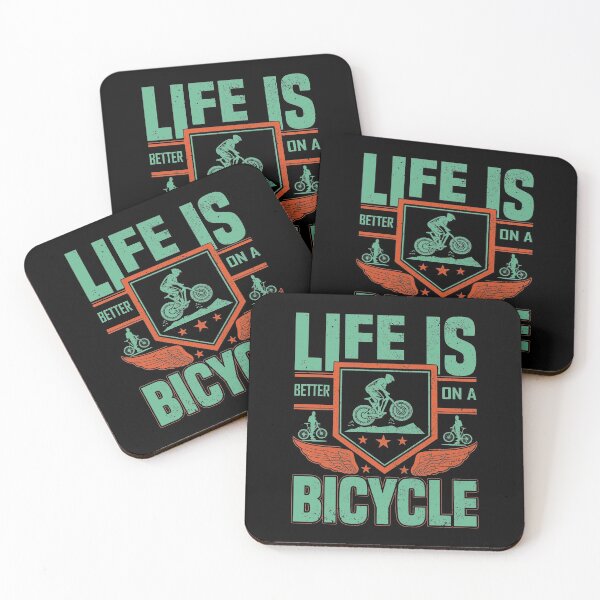 Item preview, Life is better on a bycicle designed and sold by digoarpi.