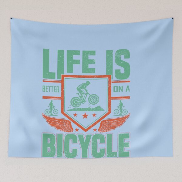 Item preview, Life is better on a bycicle designed and sold by digoarpi.