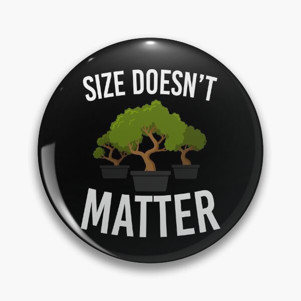 Item preview, Size Doesn't Matter Tree Garden Bonsai designed and sold by MooonTees.