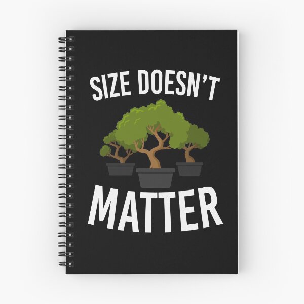 Item preview, Size Doesn't Matter Tree Garden Bonsai designed and sold by MooonTees.