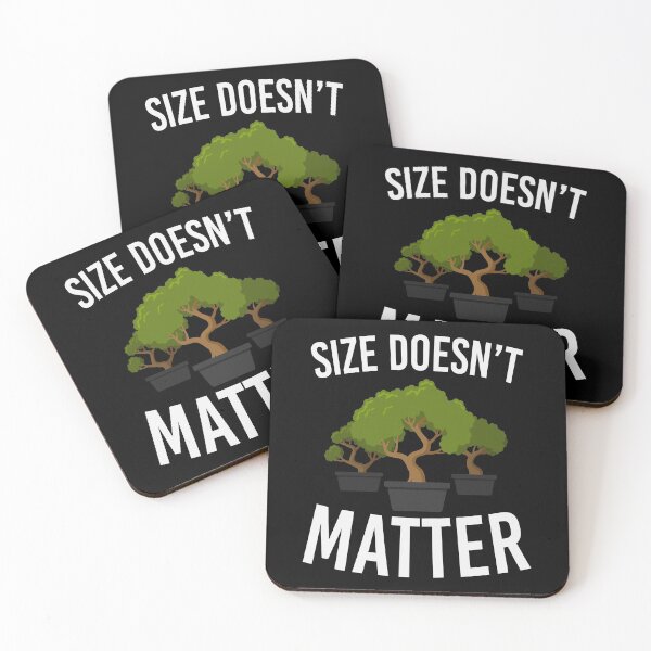 Item preview, Size Doesn't Matter Tree Garden Bonsai designed and sold by MooonTees.