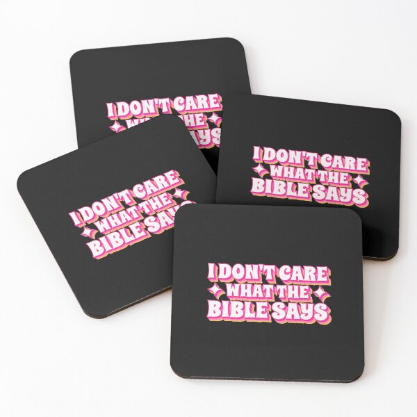 Item preview, I don't care what the bible says designed and sold by ForStrong.