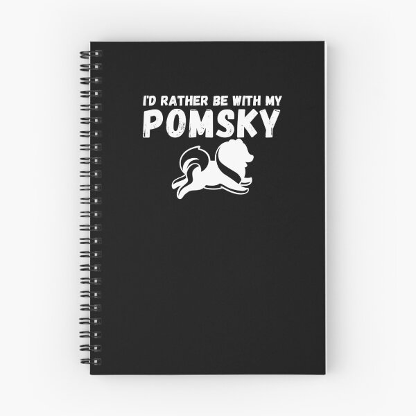 Item preview, I'd Rather Be With My Pomsky - Funny Pomeranian Husky Dog Gift Design designed and sold by GhaliSmith.