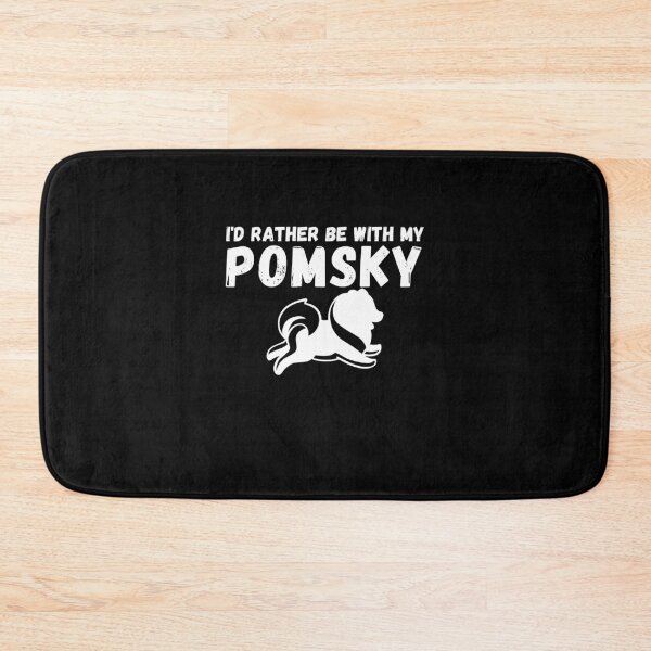 Item preview, I'd Rather Be With My Pomsky - Funny Pomeranian Husky Dog Gift Design designed and sold by GhaliSmith.