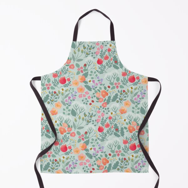 Item preview, Garden Bouquet Floral Posy Mint designed and sold by Cecilia Mok.