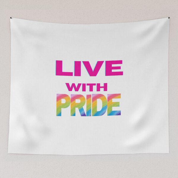 Item preview, LIVE WITH PRIDE designed and sold by MagicEmpress.