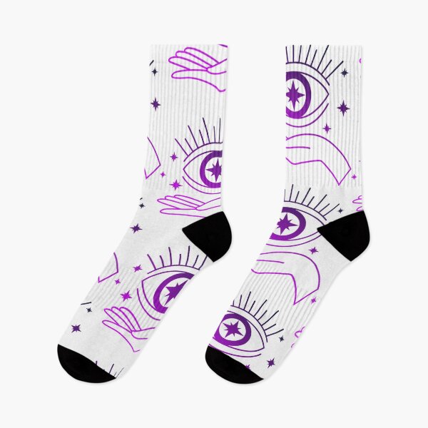 Item preview, Celestial purple star eye and hands designed and sold by WildOverload.