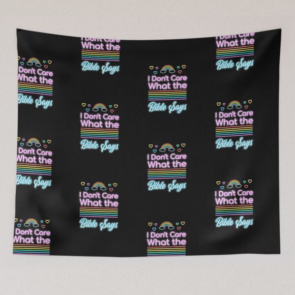 Item preview, I don't care what the bible says designed and sold by ForStrong.