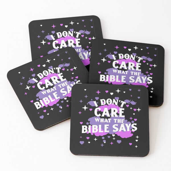 Item preview, don't care what the bible says designed and sold by ForStrong.