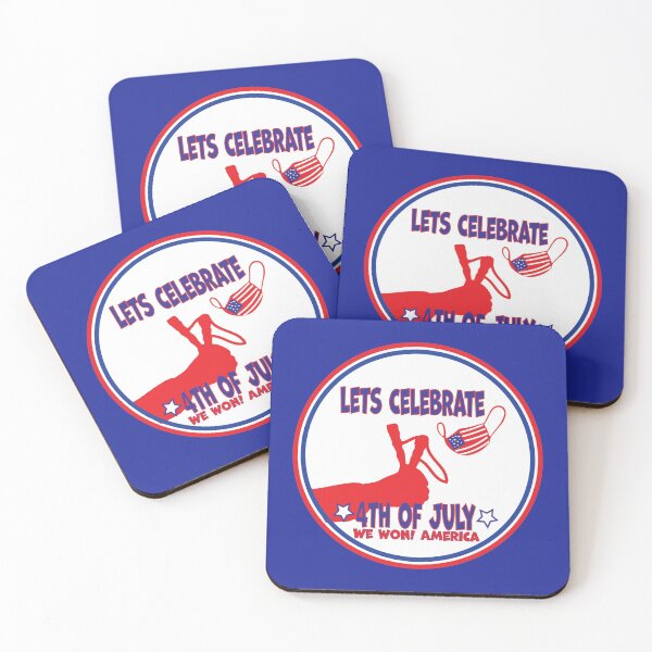 Item preview, Lets Celebrate 4th of July ... we won! America Covid vaccinate designed and sold by JAZTshirt.