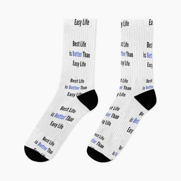 Item preview, Best Life is Better than Easy Life designed and sold by ShaunSandhu.