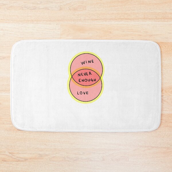 Item preview, Circles wine love never enough designed and sold by bdoraz.